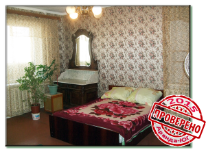 The one-room apartment in Yuzhny