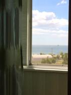 Балкон из кухни