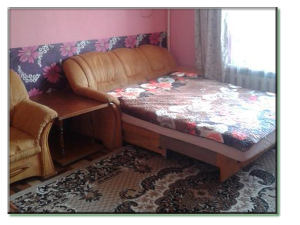 I rent my 1-room apartment in Yuzhny