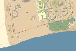 Расстояние до моря - 510 метров